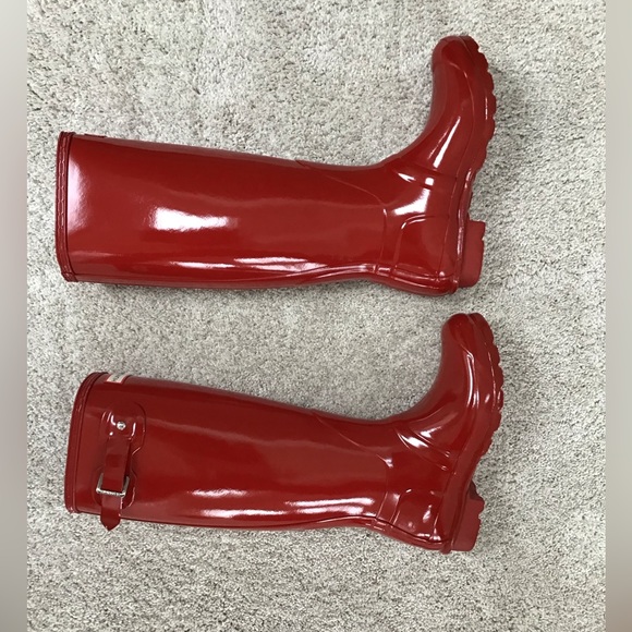 HUNTER Original High Gloss Waterproof Boot | Size 6 - Picture 8 of 9